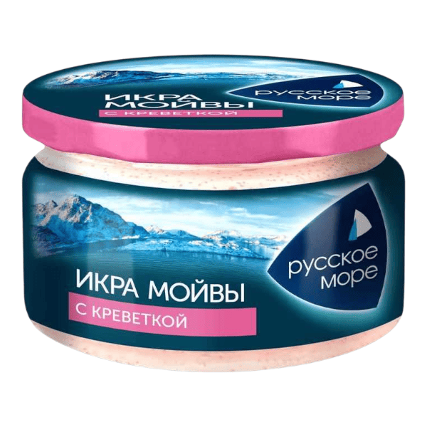 Фото Икра деликатесная с креветкой 165 гр Русское Море