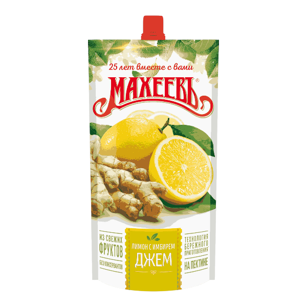 Фото Джем Лимон с имбирем  Махеевъ 300 гр д/п