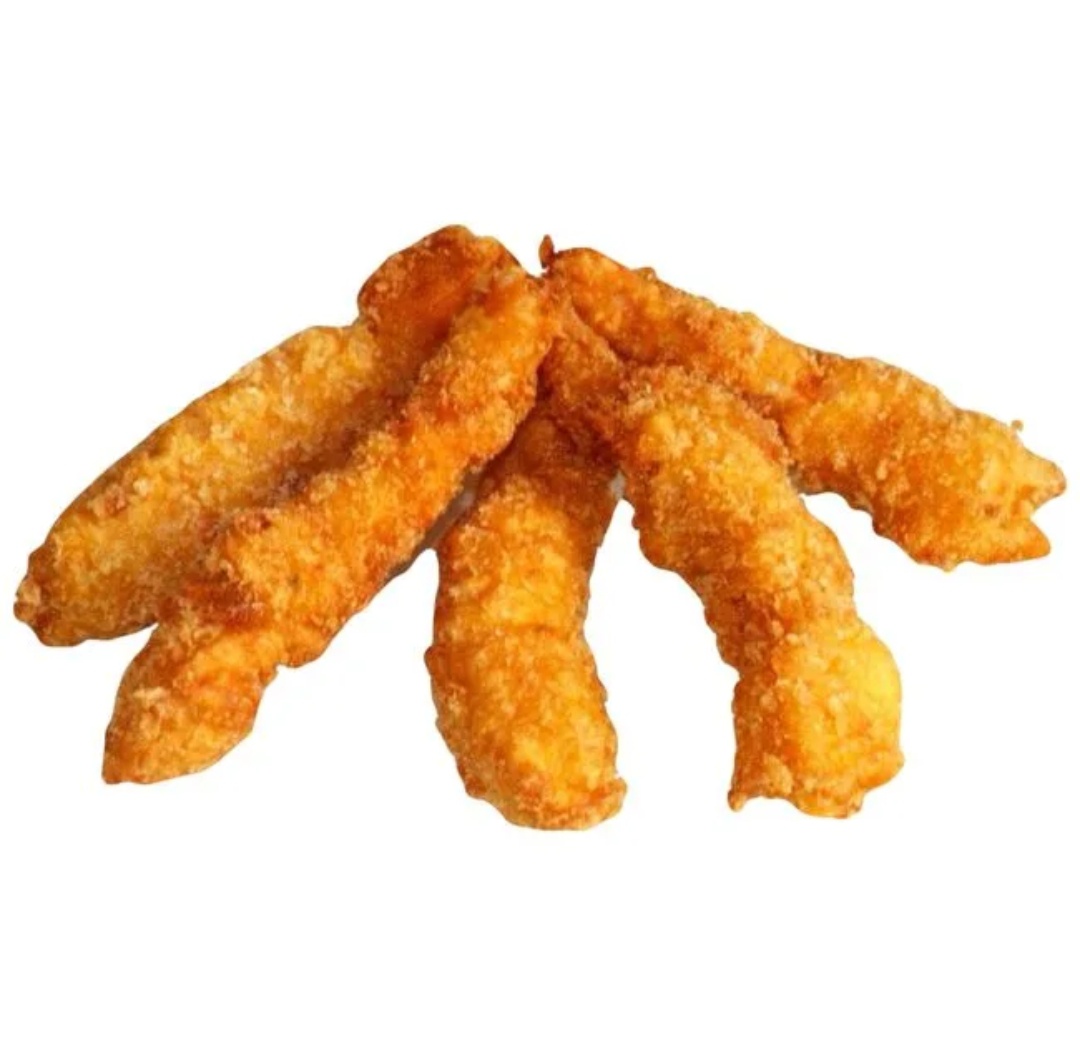 Фото Кальмар палочки в панировке обжар. 8-12 (фас.0.5кг) (Китай)