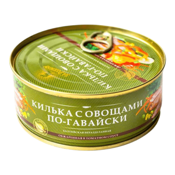 Фото Килька по-гавайски в т/с балт. обжар. 240 гр "За Родину"