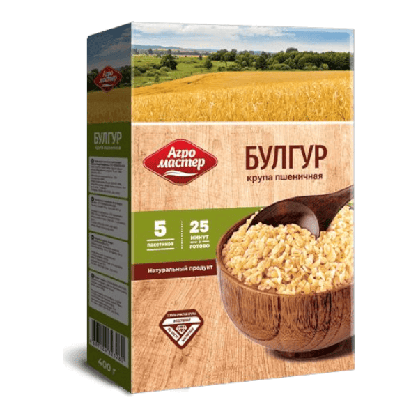 Фото Крупа Булгур ВП 80 гр*5 шт Агромастер